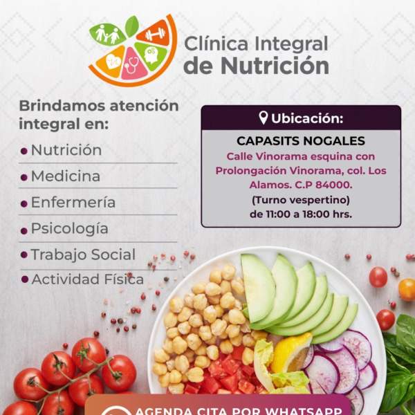 Impulsa Secretaría de Salud prevención de la obesidad con Clínicas Integrales de Nutrición